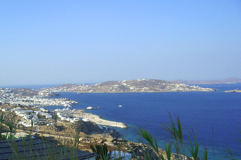 Mykonos: Sightseeingtour met ophaalservice vanaf de terminalOntmoetingspunt nieuwe haven van Mykonos