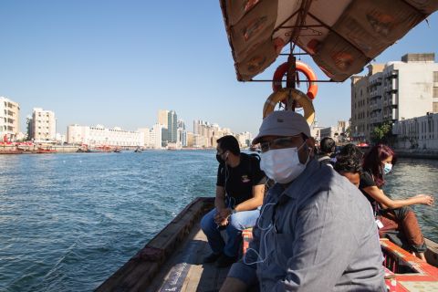 Dubai: Souks, Boat Ride and Walking Food Tour