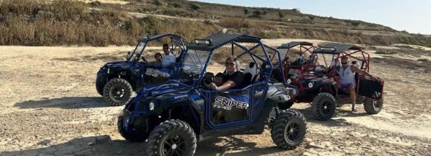 Malte : excursion en buggy à Gozo avec déjeuner et tour en bateau