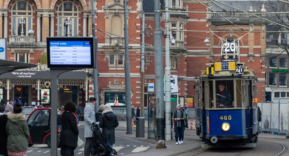 Historic tram ride, Come up and let yourself go