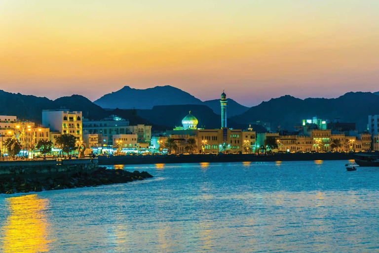 Muscat by Night med lokal middag från Muscat