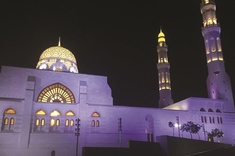 Muscat by Night med lokal middag från Muscat