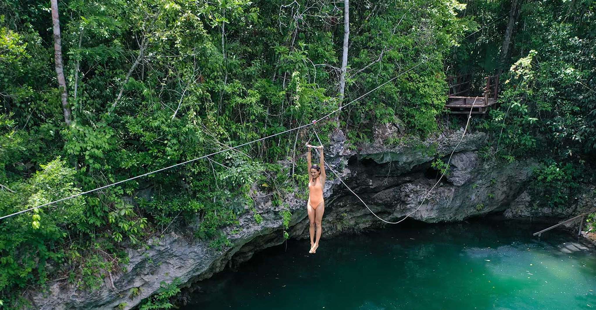 Cancún, Cenote Zapote Aventure - Hizvo