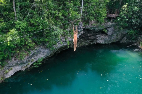 Cancún: Cenote Zapote Adventure Transportation Not Included