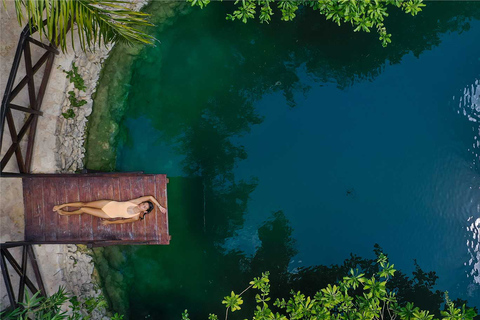 Cancún: Cenote Zapote AbenteuerTransport nicht inbegriffen