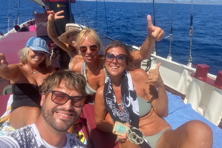 Ibiza: Pirate Sailing Cruise to Formentera Shared Tour with up to 35 passengers