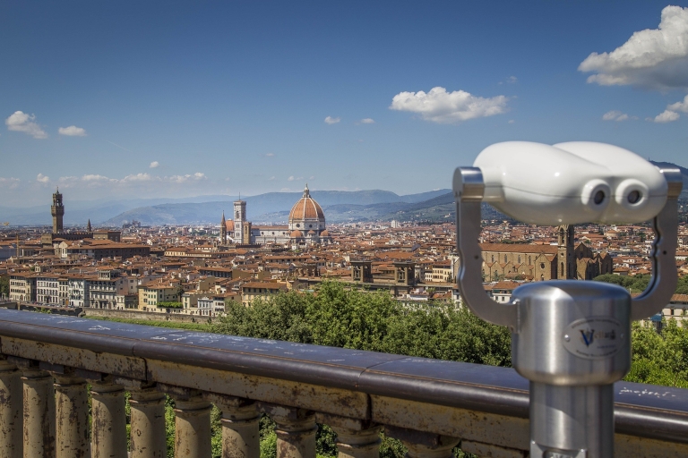 Florence: Eco-Friendly Panoramic Tour in Electric Golf Cart 1h Small Group Tour: Max 6 People