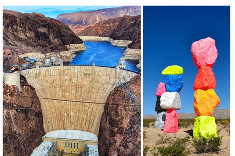 Las Vegas: Hoover Dam och Seven Magic Mountains Tour