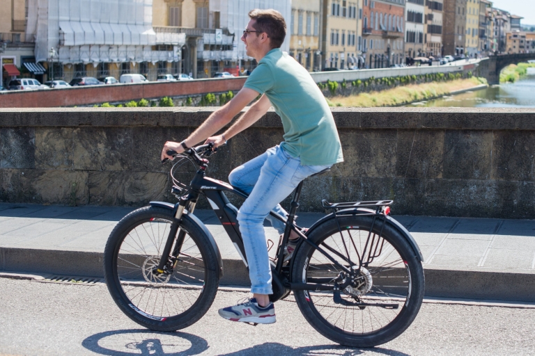 Privé e-biketour: Piazzale Michelangelo en heuvels van Florence