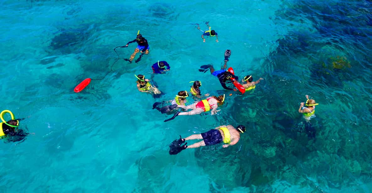 Fajardo: Cayo Icacos Snorkeling Cruise with Slide and Lunch | GetYourGuide