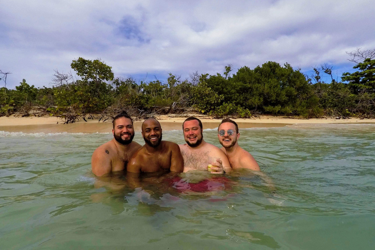 Île d'Icacos : excursion de plongée en apnée de 5 heuresTous niveaux - Excursion de plongée en apnée sur l'île d'Icacos (5 heures)