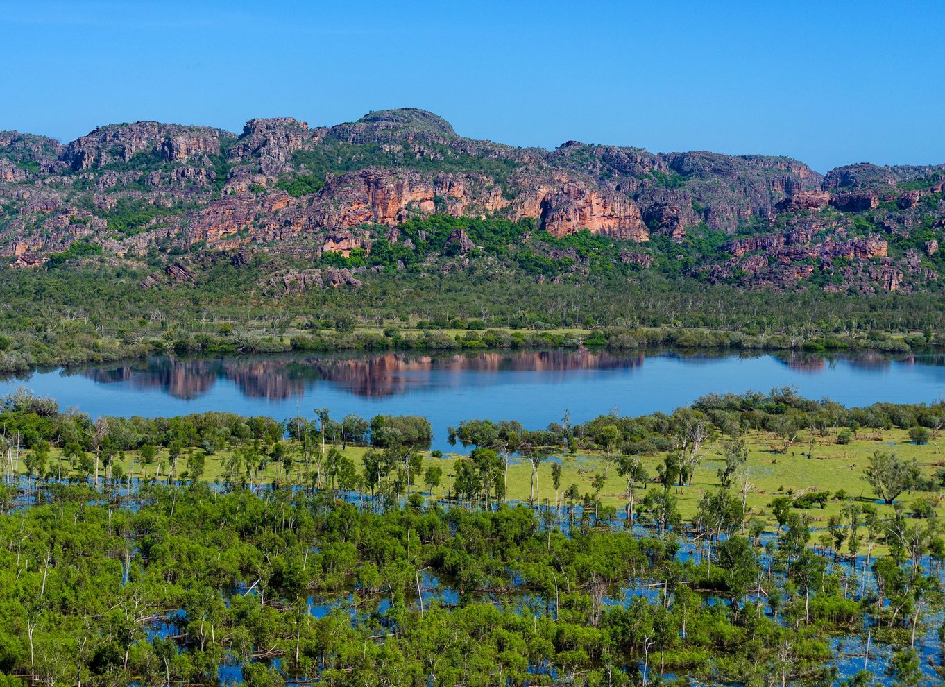 Jabiru: Guidet flyvning over Kakadu National Park