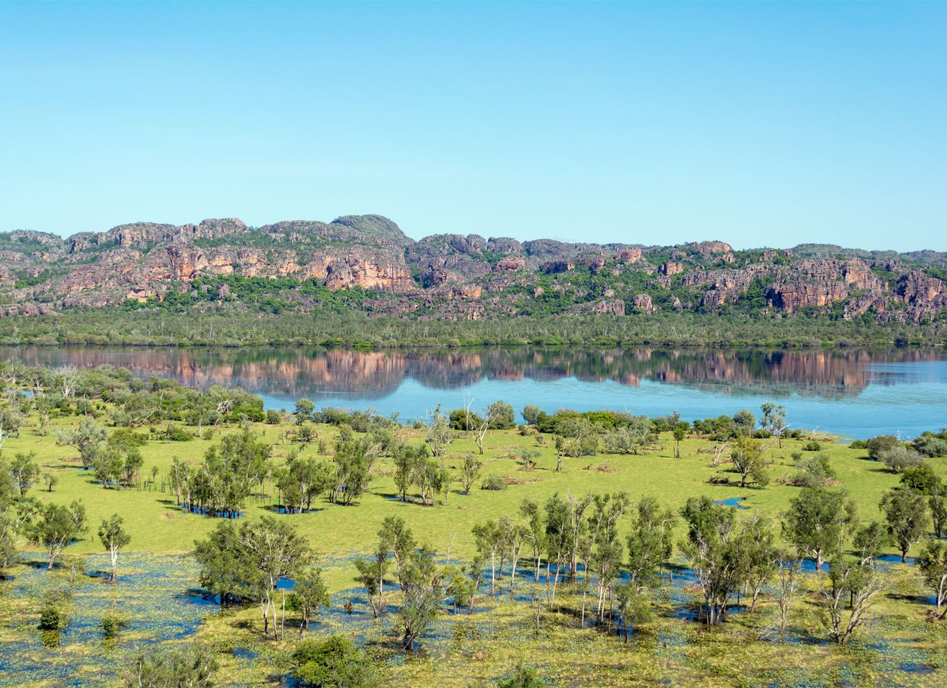 Jabiru: Guidet flyvning over Kakadu National Park