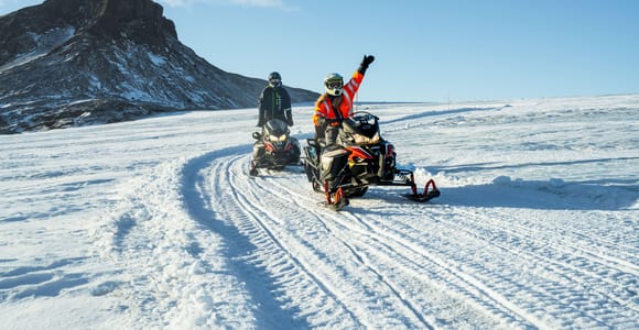 From Reykjavik: Golden Circle and Snowmobiling Tour