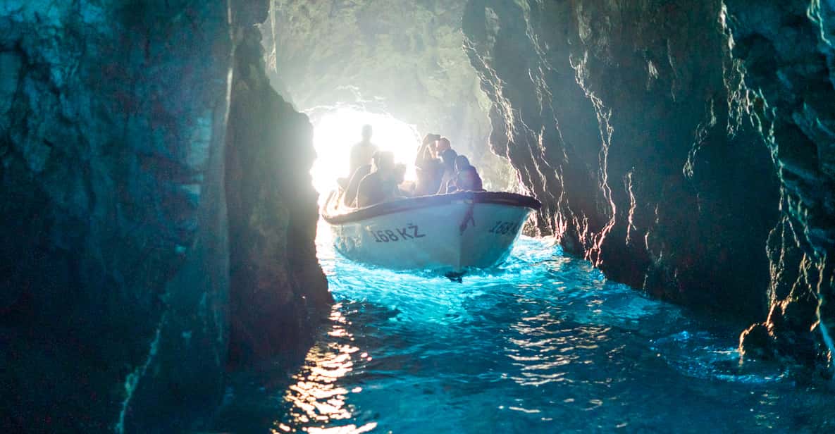 From Split and Trogir: 5 Islands and Blue Cave Day Trip