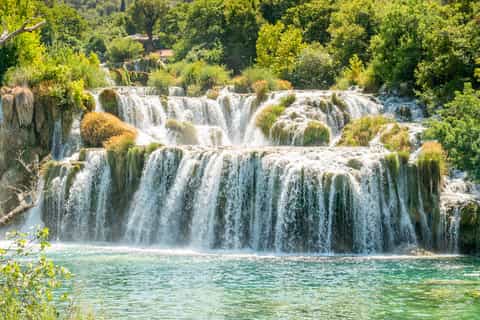 From Split: Krka National Park Day Trip with Boat Ride
