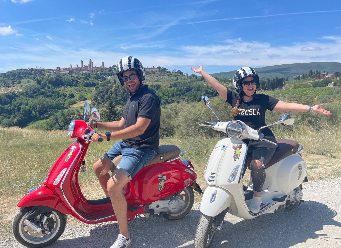 fra Firenze: All inclusive Toscana Vespa Tour i Chianti