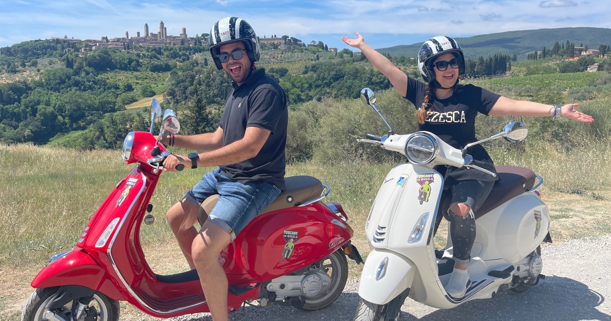 from Florence: All inclusive Tuscany Vespa Tour in Chianti | GetYourGuide