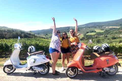 Florence: Toscane Vespa Tour naar San GimignanoBESTUURDER (18+)