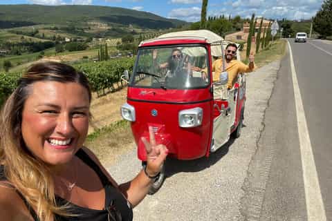 San Gimignano: Private Chianti Hills Tuk-Tuk Tour