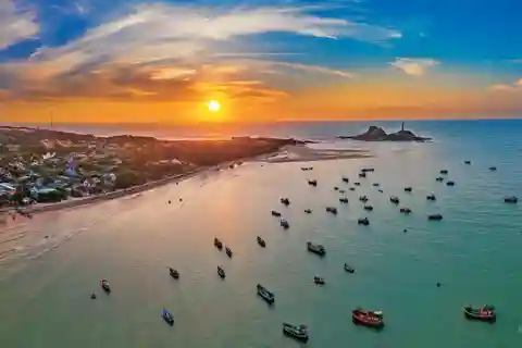 Desde Ho Chi Minh Playa de Mui Ne y contempla la hermosa puesta de sol