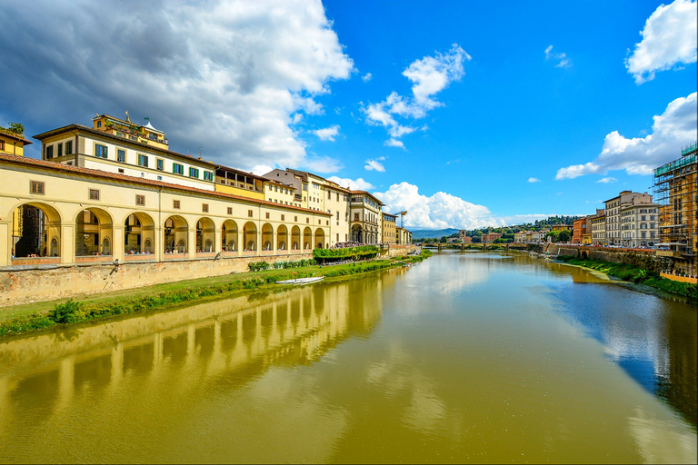 Florence: geschiedeniswandeling met wijnproeverijVIP privéwandeling en wijnproeverij