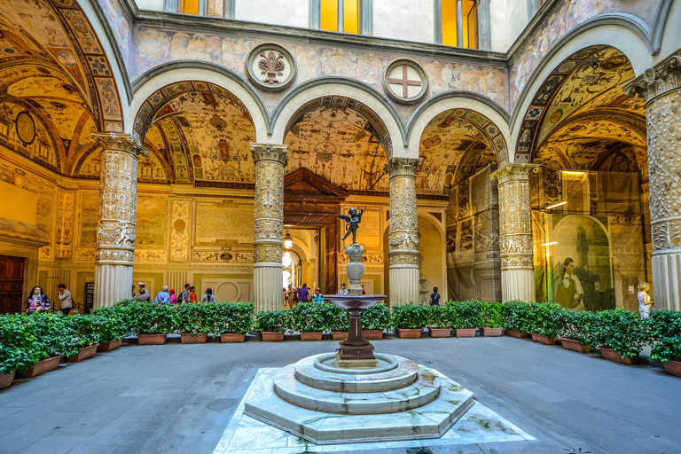 Florenz: Geschichtsrundgang mit WeinprobeVIP Private Walking Tour & Weinprobe