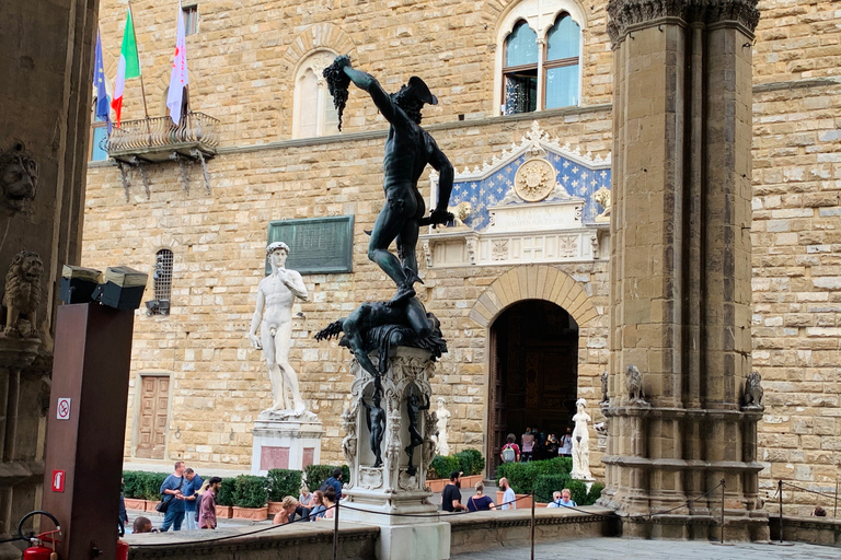 Florenz: Geschichtsrundgang mit WeinprobeVIP Private Walking Tour & Weinprobe