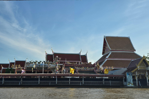 Ayutthaya Island Boat Experience with 3 Temple Stops