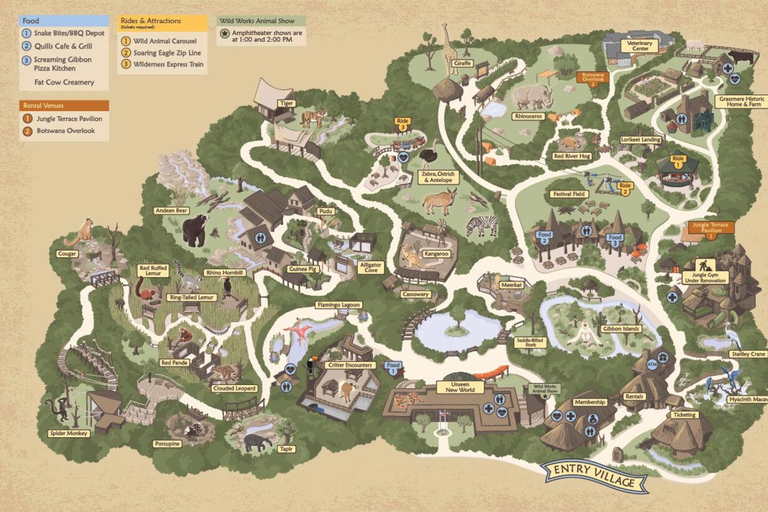 Zoo de Nashville: Ticket de entrada para cualquier díaZoo de Nashville: Entrada sin hacer cola