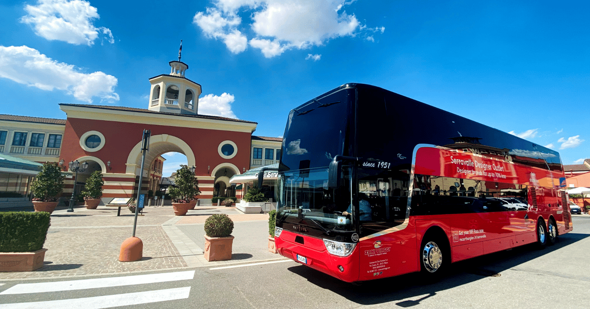 Milan Serravalle Designer Outlet Roundtrip Bus Transfer