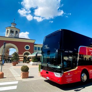 Милан: автобусный трансфер в обе стороны от дизайнерского аутлета Serravalle