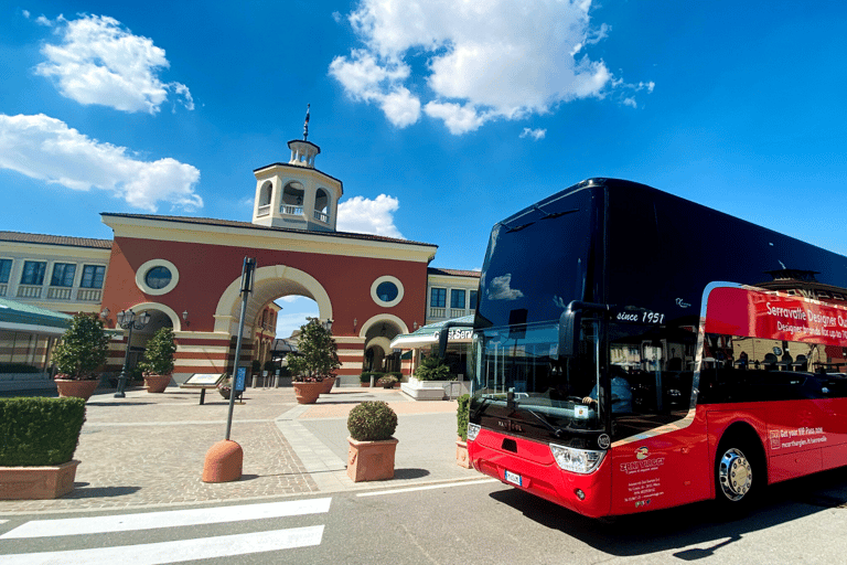 Serravalle Designer Outlet Roundtrip Bus from Milan 10:00 AM Serravalle Designer Outlet Roundtrip Bus from Milan