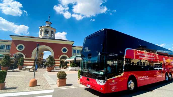Milán: autobús de ida y vuelta a Serravalle Designer Outlet