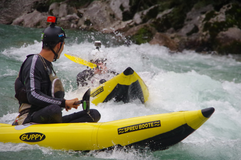 Bovec: excursion d'une demi-journée en kayak dans la Soča