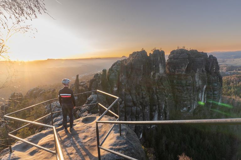 Bohemian & Saxon Switzerland E-MTB Trip from Prague