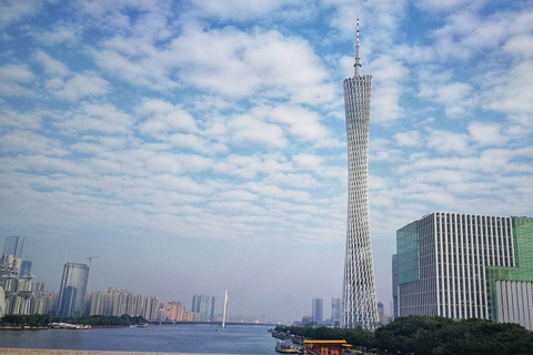 Guangzhou: Excursão guiada de 1 dia pela cidade com a montanha Baiyun