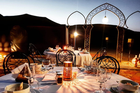 From Marrakech: Overnight Luxury Camping Tour to ZagoraPrivate Tour