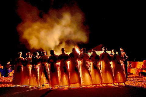 De Marrakech : nuitée en camping de luxe à Zagora