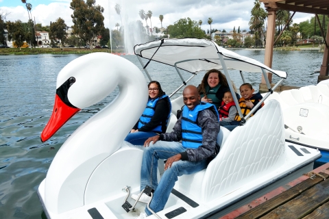 Echo Park Lake: Swan Pedal Boat Rental