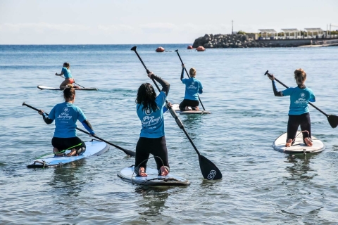 Gran Canaria: clase de surf de remo y tour de esnórquel