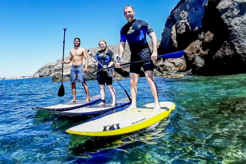 Grande Canarie : cours de stand up paddle et snorkeling