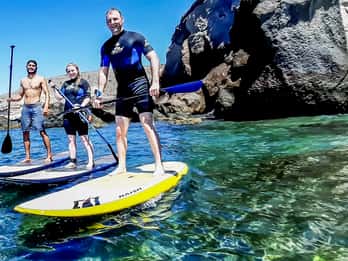 Gran Canaria: Lección de Stand-Up Paddle y Excursión de Snorkel