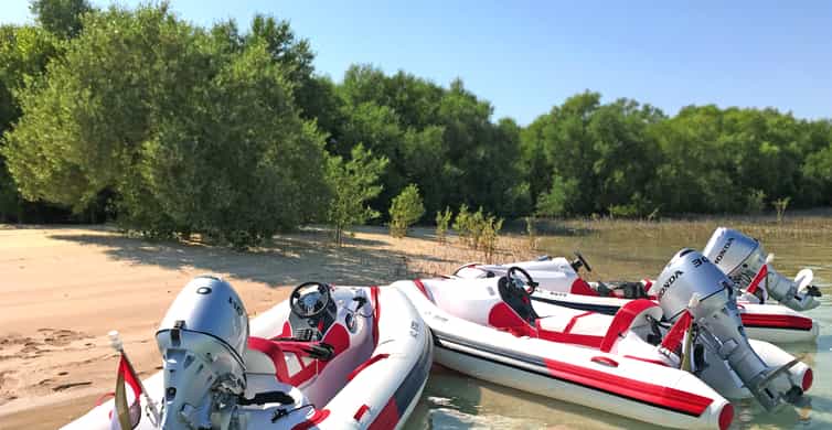 Abu Dhabi: Yas Island Self-Driving Guided Speedboat Tour photo 10