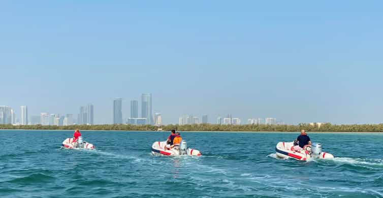 Abu Dhabi: Yas Island Self-Driving Guided Speedboat Tour photo 12