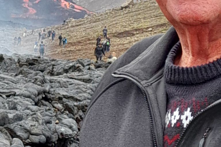 Reykjavík : Région des volcans-Grindavík, sources d'eau chaude et champs de lave