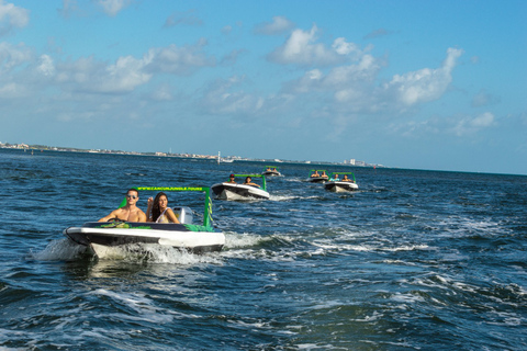 Cancun: Aventura de lancha na selva e passeio de mergulho com snorkel