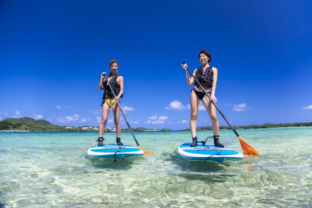 Visit Ishigaki Island Kayak/SUP and snorkeling Day at Kabira Bay in Ishigaki, Okinawa