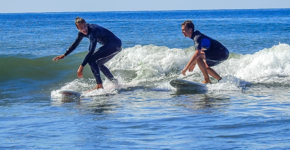 Las Palmas: Learn to Surf with a Special Price for Two Group