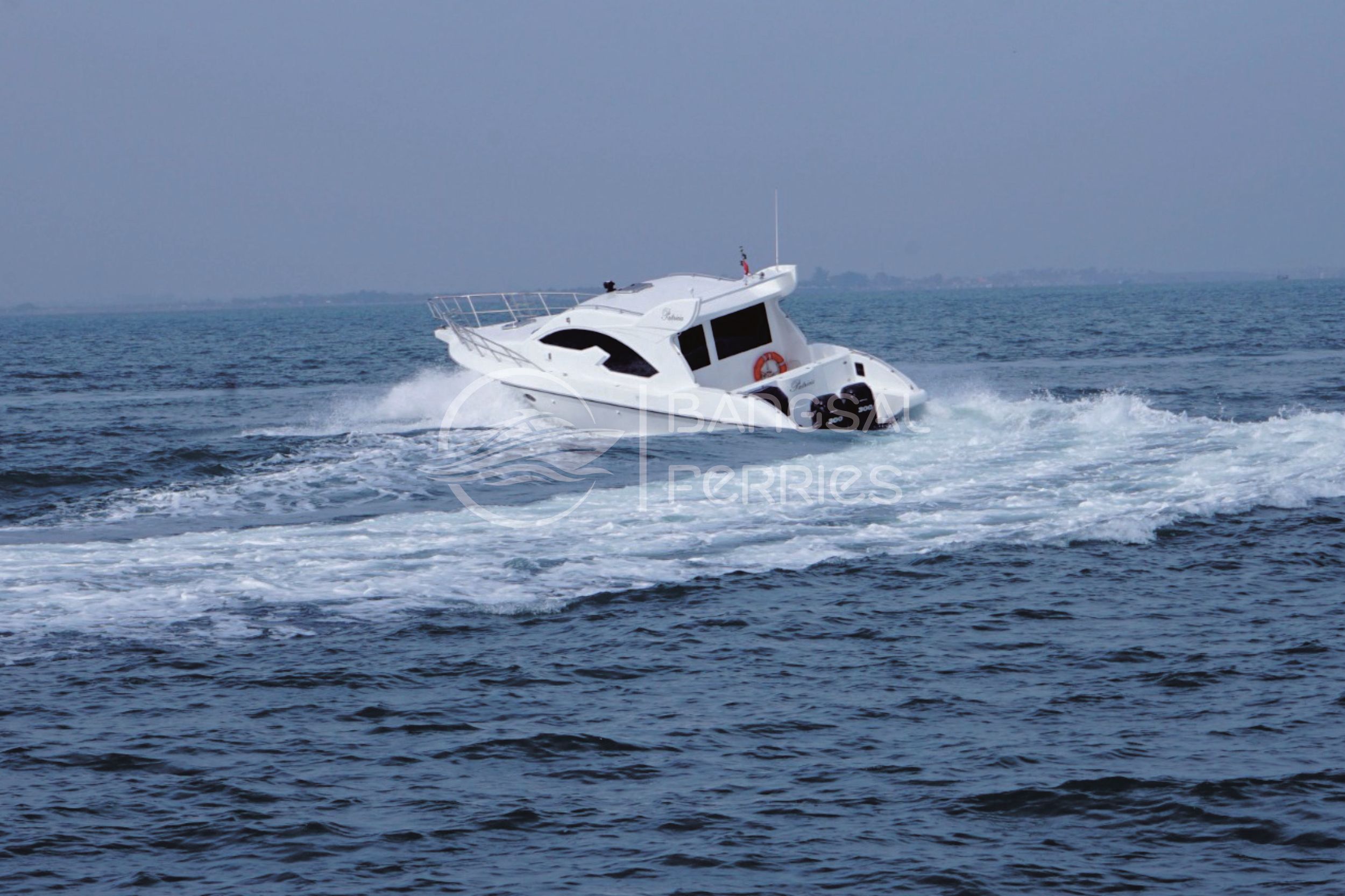 Gili-Inseln: Privates Schnellboot + Transfer mit dem Auto nach Senggigi
